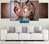 Tableau Loup Sauvage